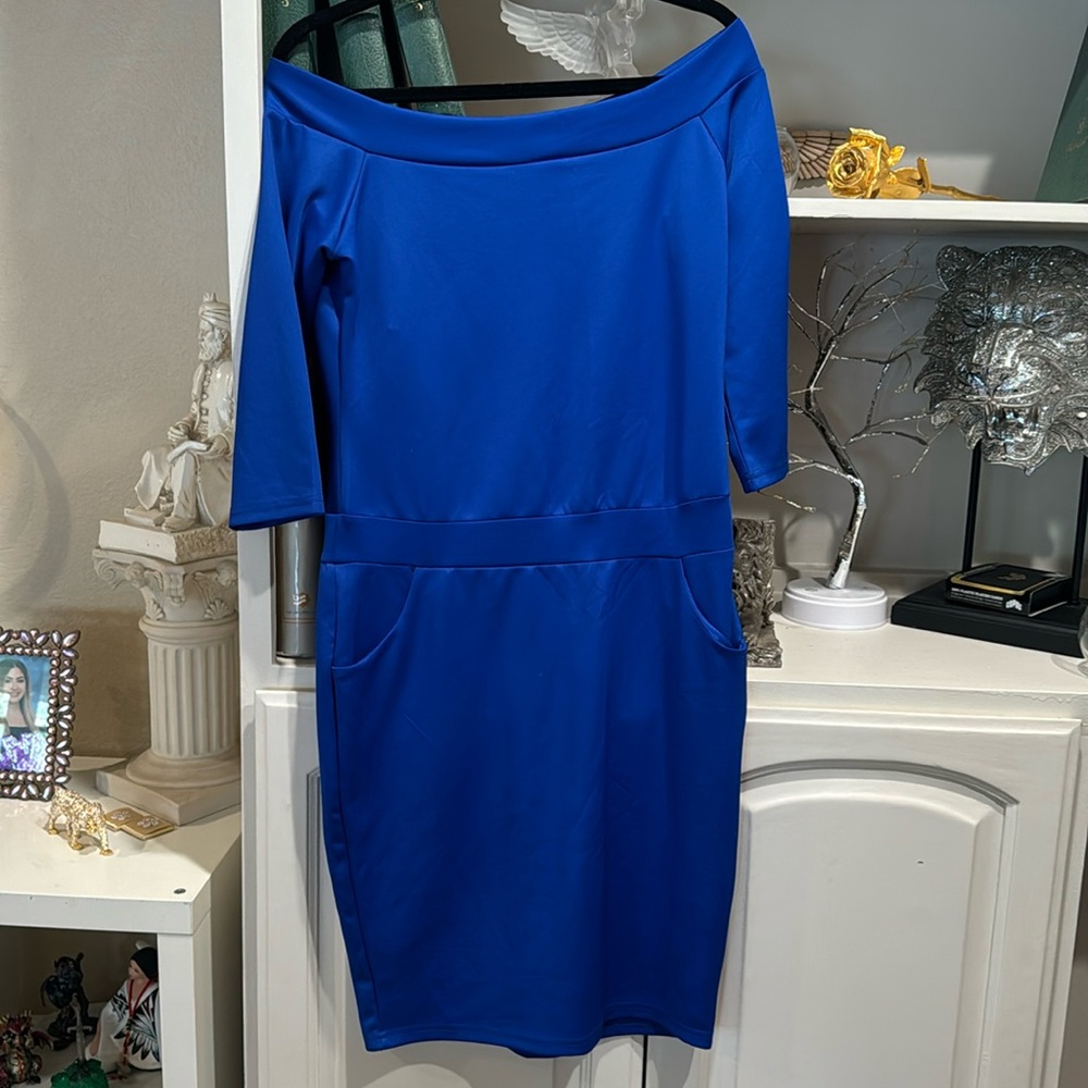 Azbro off shoulder dress